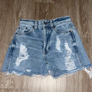 Pacsun Baggy Jean Shorts